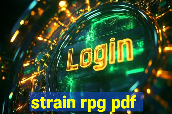 strain rpg pdf